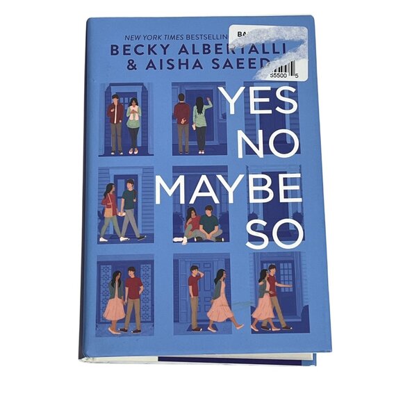 Yes No Maybe So Book Teen Fiction Romance Becky Albertalli Aisha Saeed Culture - Picture 1 of 6